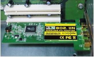 Sabrent Wireless 802.11G PCI Network Card PCI-G802 ドライバー