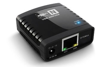 Sabrent USB 2.0 Server Sharedevice Network Hub PS-8697 ドライバー