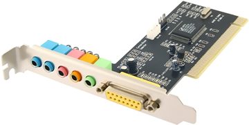 Sabrent 6-Channel 5.1 PCI Sound Card SBT-SP6C ドライバー