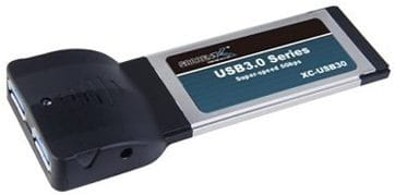 Sabrent USB 3.0 2-Port Notebook ExpressCard XC-USB30 ドライバー