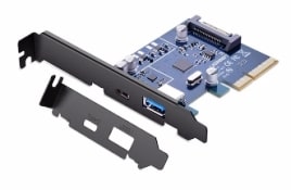 UGREEN PCI Express Card with USB 3.1 Type-C and Type A Ports ドライバー